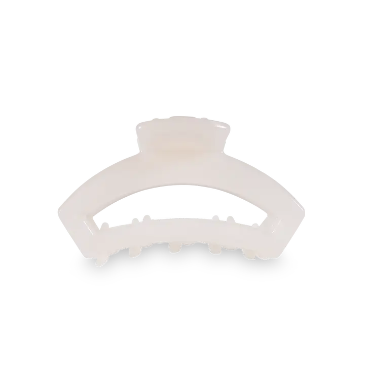 Open Hair Clip | Tiny | Coconut White