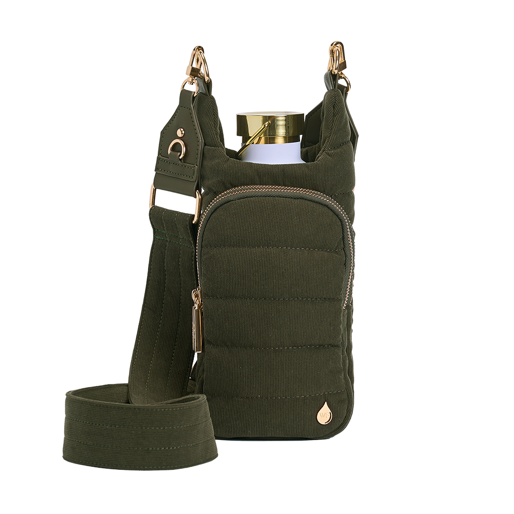 Wanderfull Forest Green Corduroy HydroBag