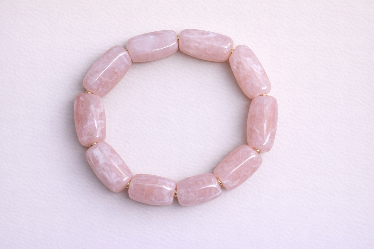 Beaded Resin Stretch Bracelets