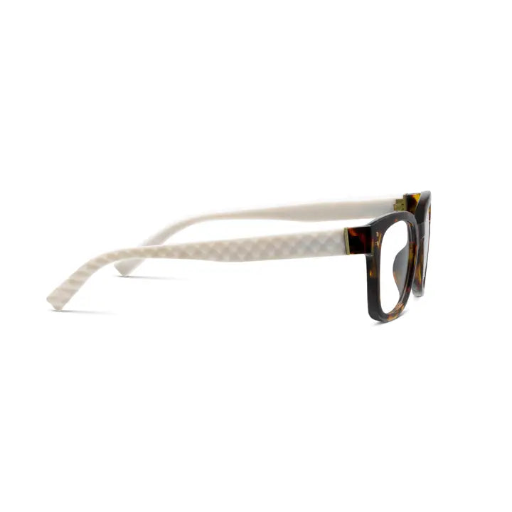 Peepers Aubrey Blue Light Glasses - Tortoise/White