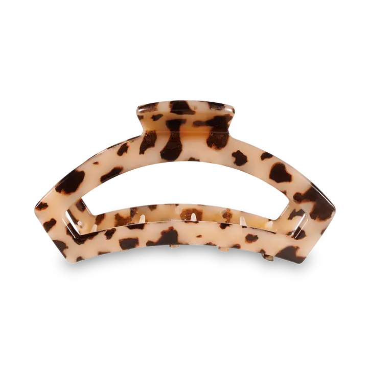 Open Hair Clip | Medium | Blonde Tortoise