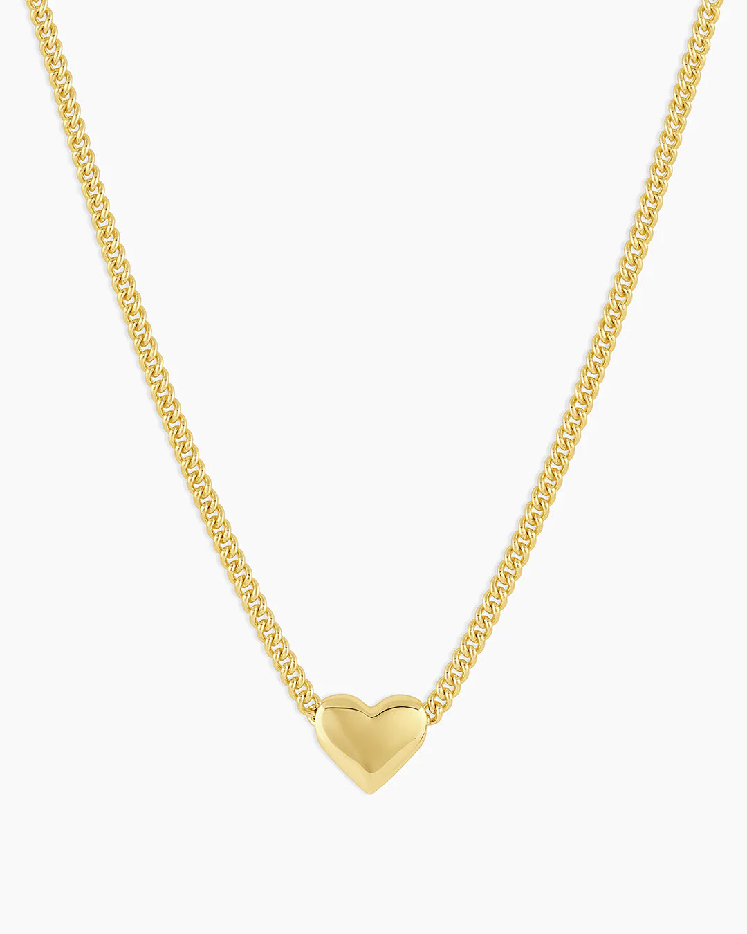 Gorjana Lou Helium Heart Necklace - Gold — Accents Boutique, Marble Falls TX