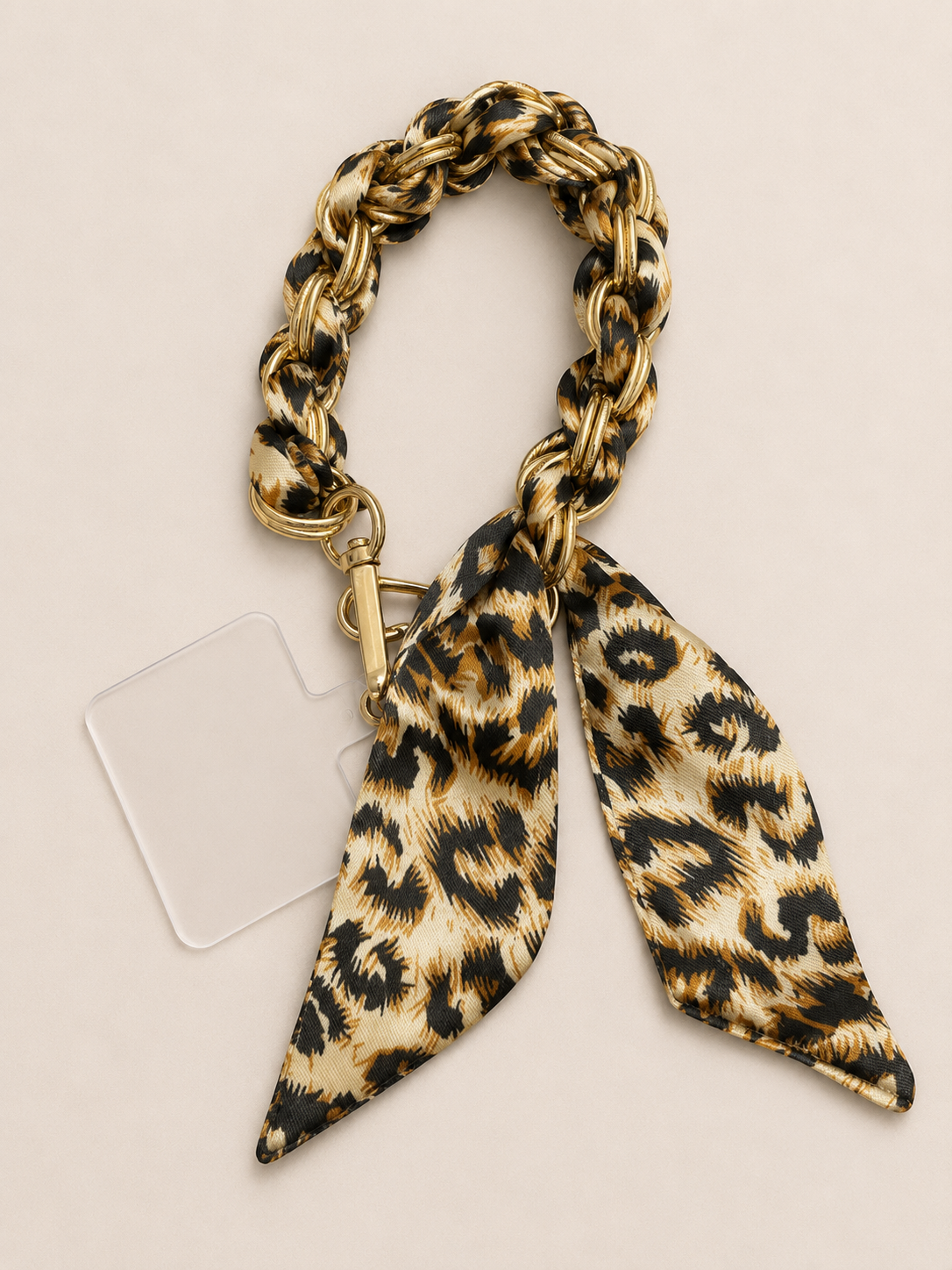 Scarf Chain Bag Tag/Phone Holder