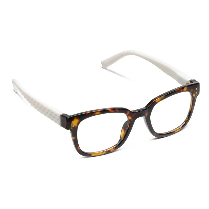 Peepers Aubrey Blue Light Glasses - Tortoise/White