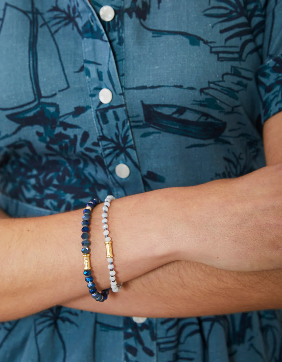 Spartina Sparkle Stretch Bracelet Set