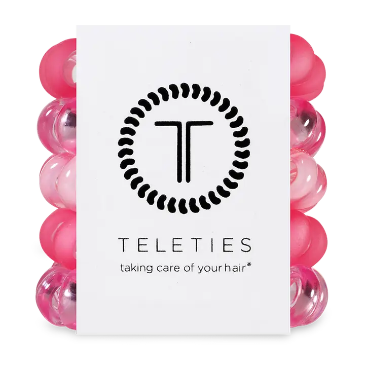 Spiral Hair Coils | Tiny | Pretty in Pink Hair Ties