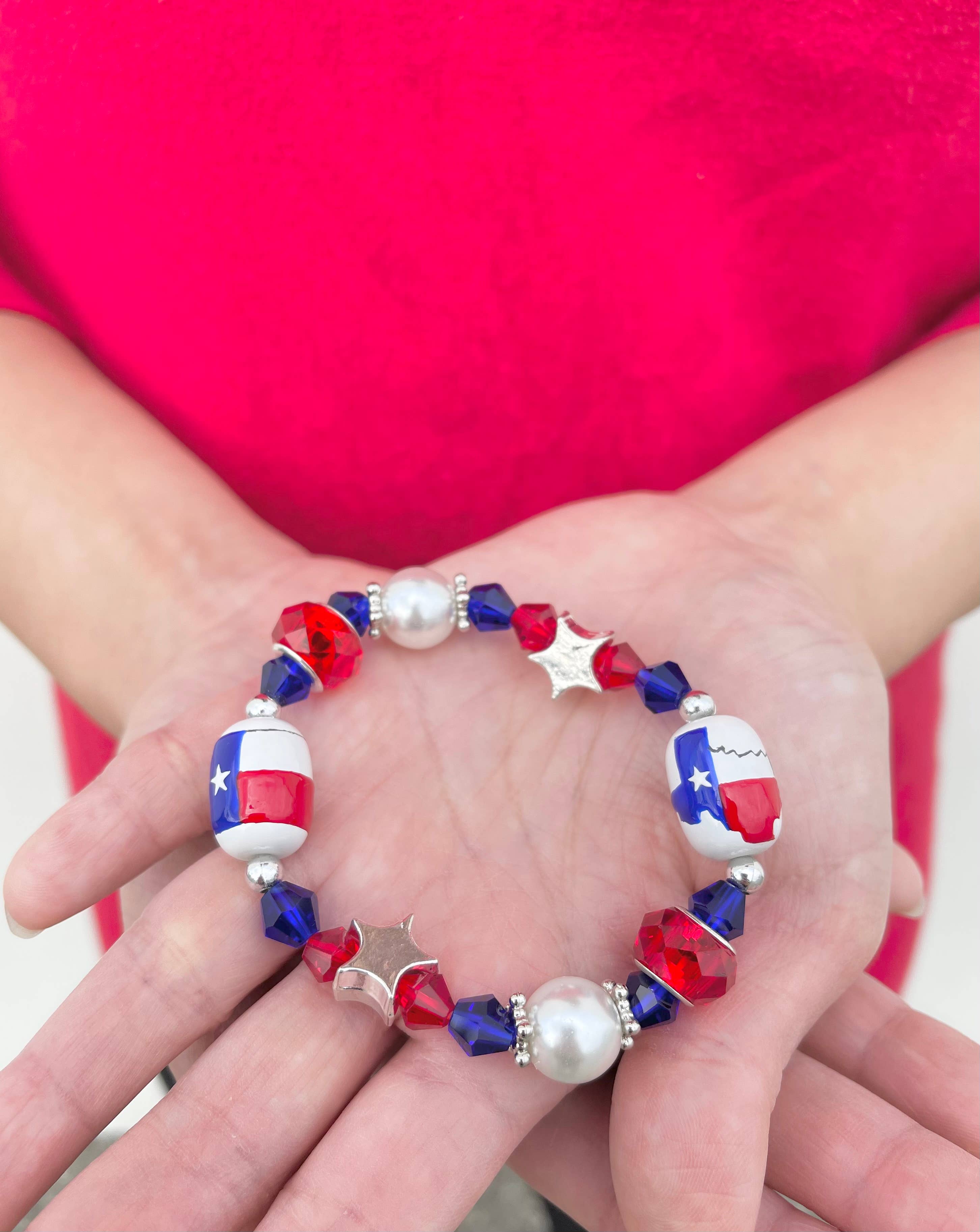 Texas Map Bracelet & Earrings