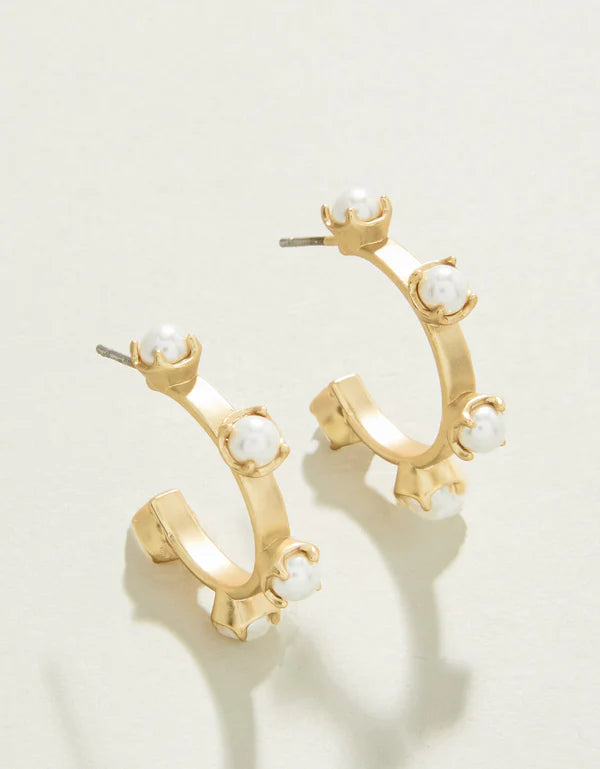 Spartina Stand Out Midi Hoop Earrings
