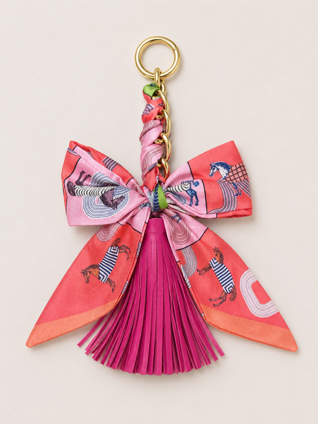 Scarf Tassel Bag Tag
