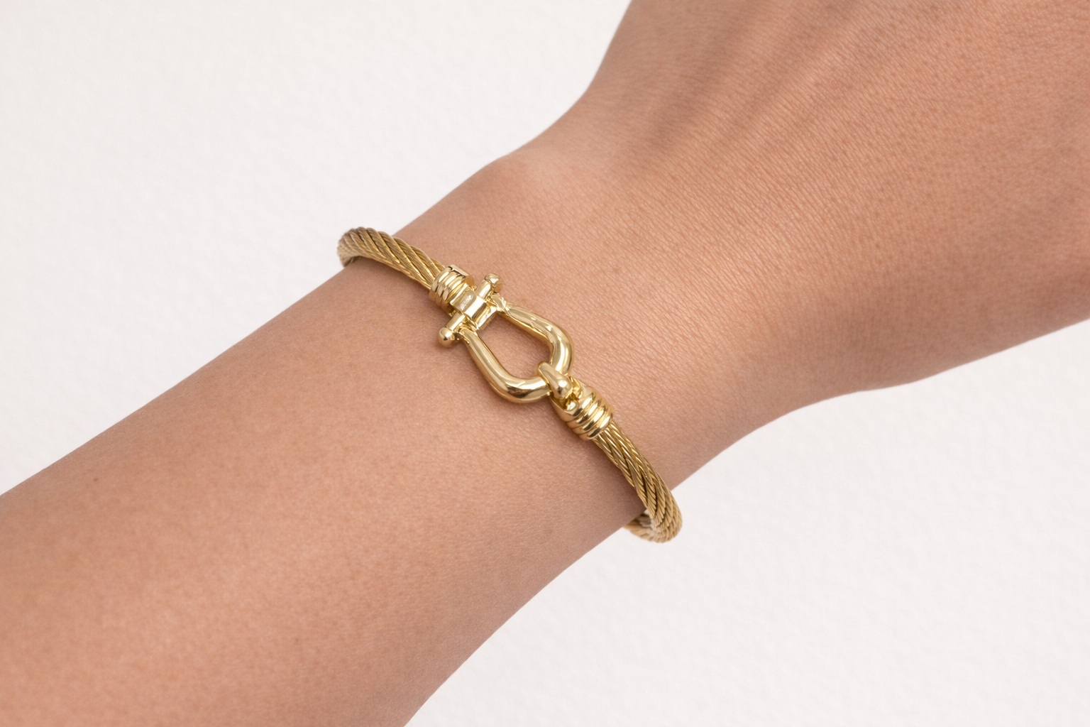 Buckle Clasp Rope Bracelet