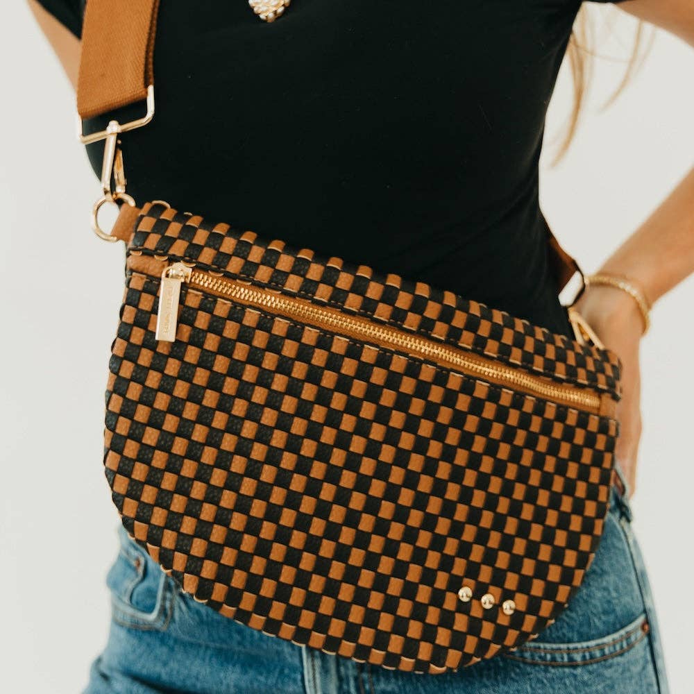 Westlyn Woven Bum Bag - Cherry Red