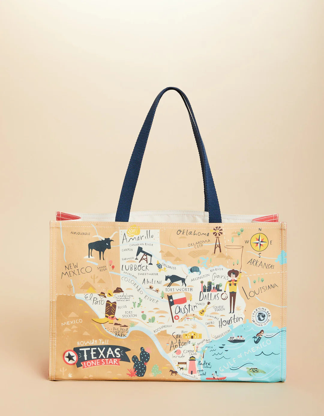 Spartina Market Tote Texas