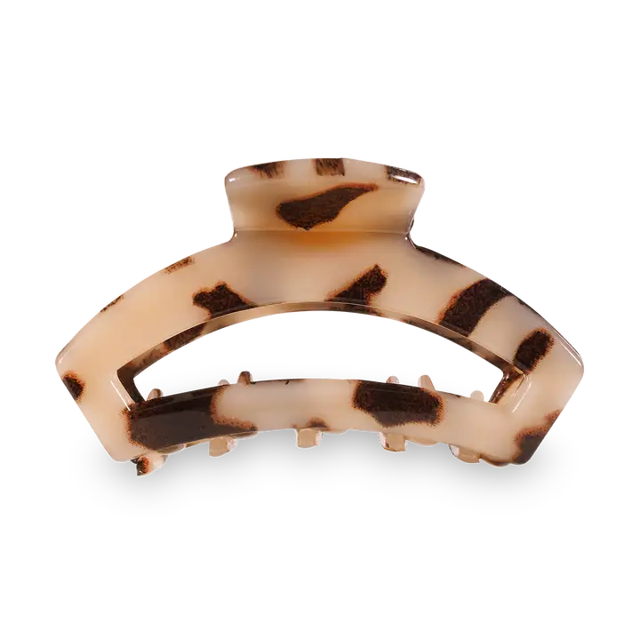 Open Hair Clip | Tiny | Blonde Tortoise
