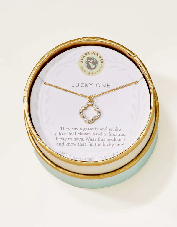 Spartina 18" Lucky One/Quatrefoil