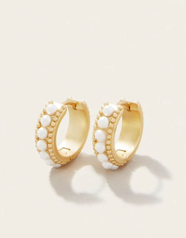 Spartina Midi Hoop Earrings