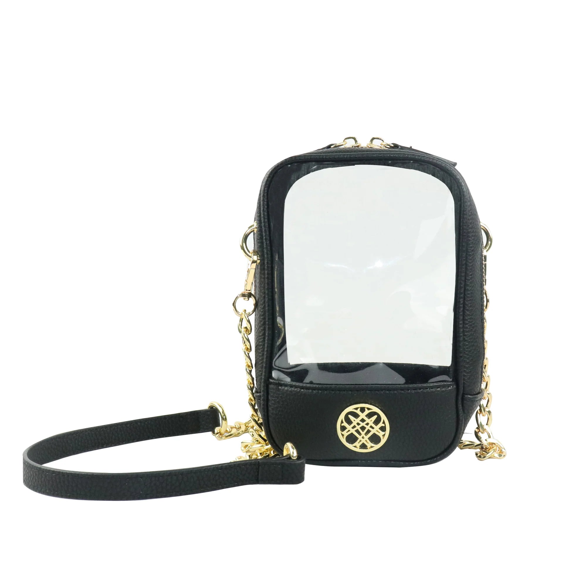 Grace Clear Crossbody - Black
