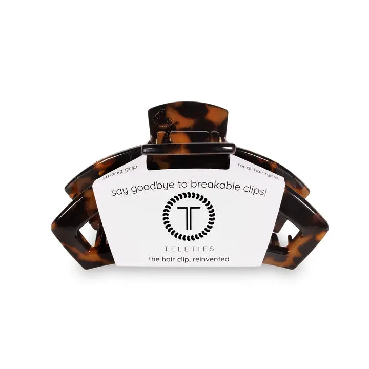 Open Hair Clip | Medium | Tortoise