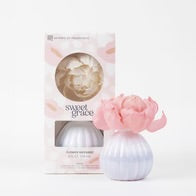 Sweet Grace Flower Reed Diffuser - White