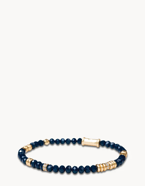 Spartina 4mm Stretch Bracelet Navy