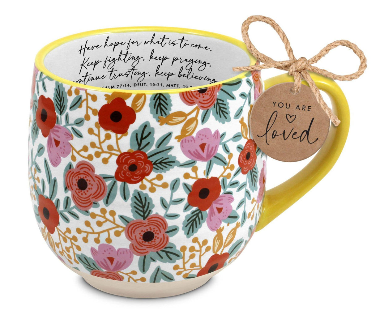 Blooming Joy Have Hope Coffee Mug