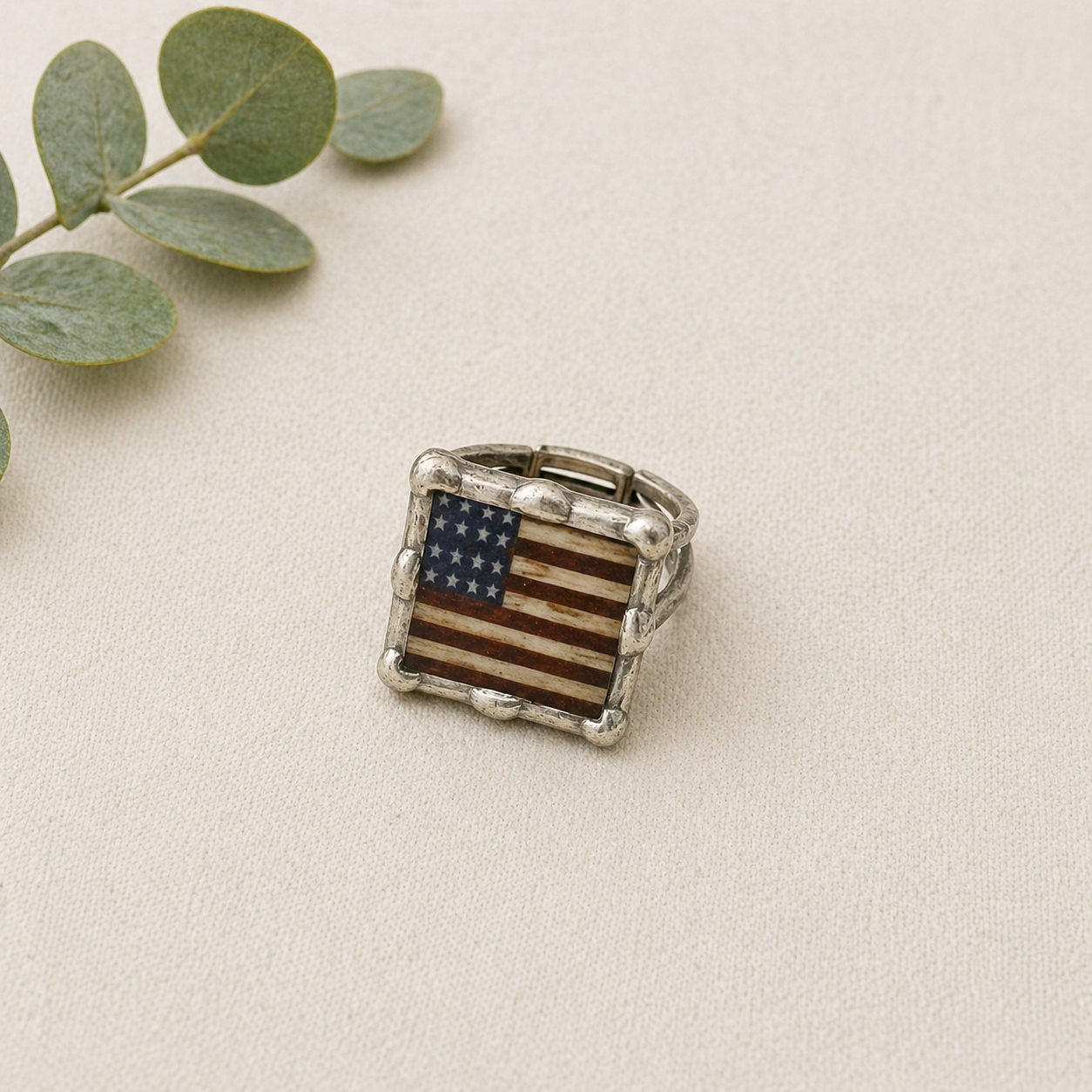 Patriotic Stretch Rings