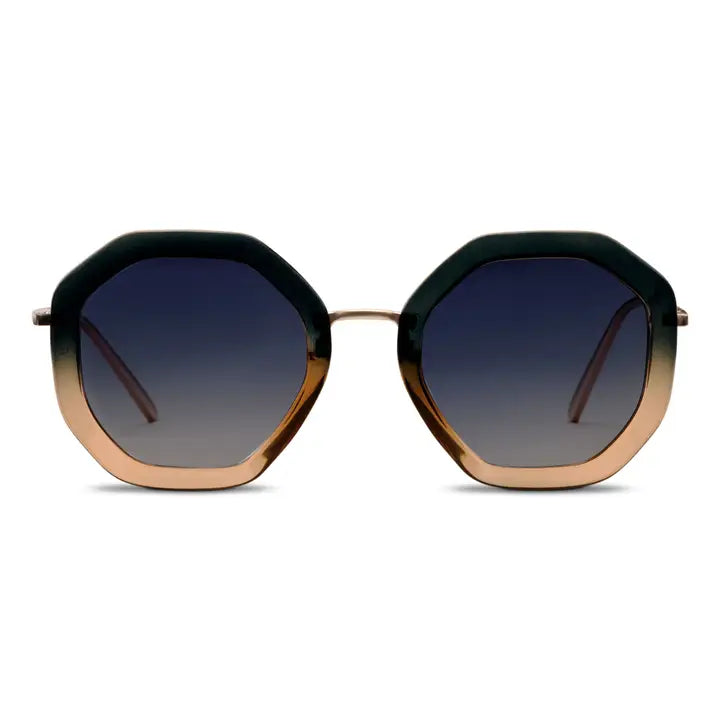 Peepers Solana Sunglasses - Black/Tan