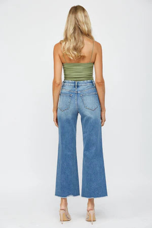 Festival Stretch Super High Rise Wide Leg — Accents Boutique, Marble Falls TX