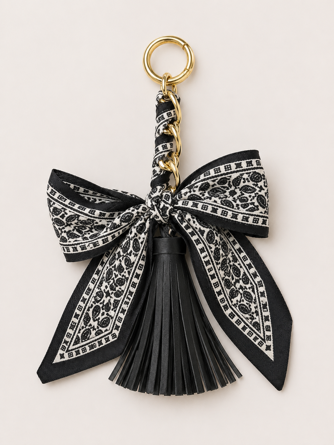 Scarf Tassel Bag Tag
