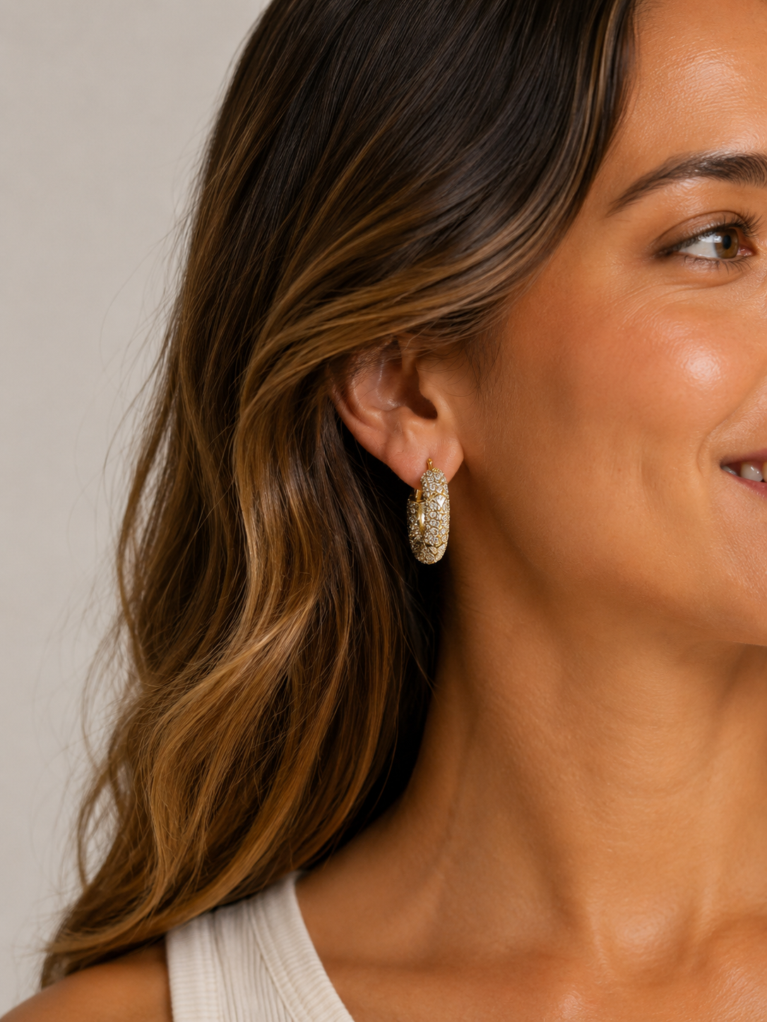 Gold Hoop Earrings