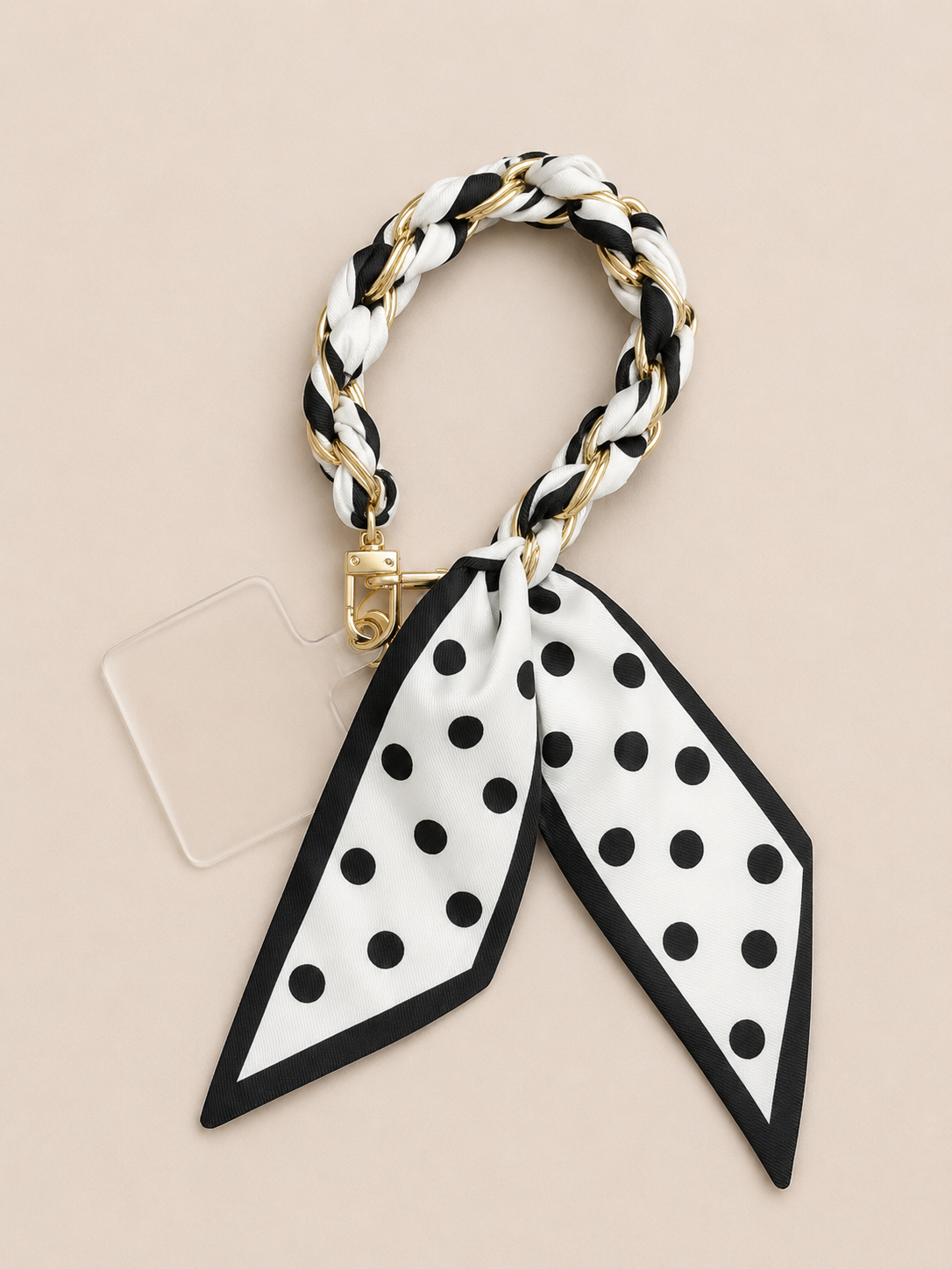 Scarf Chain Bag Tag/Phone Holder