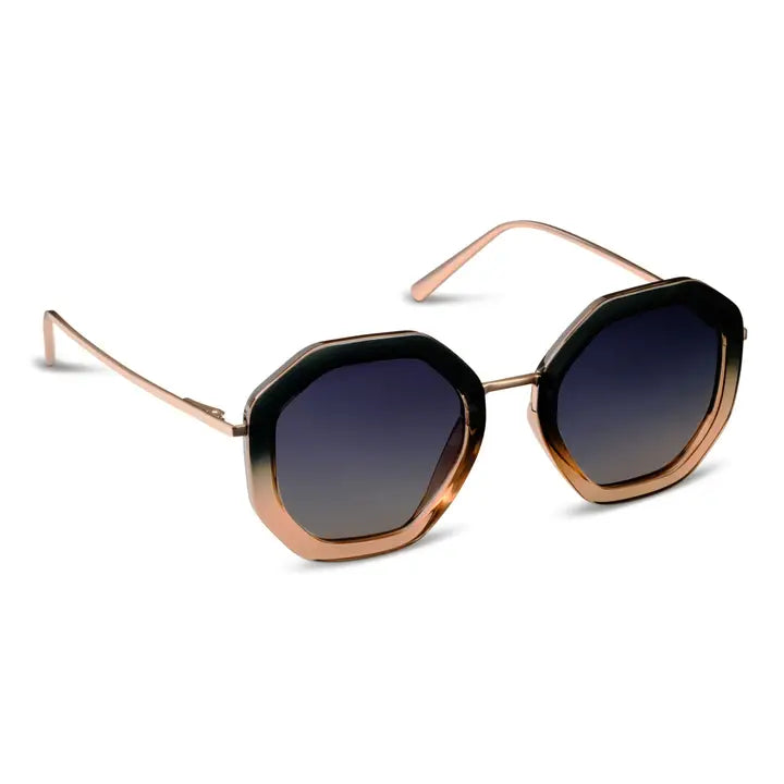 Peepers Solana Sunglasses - Black/Tan
