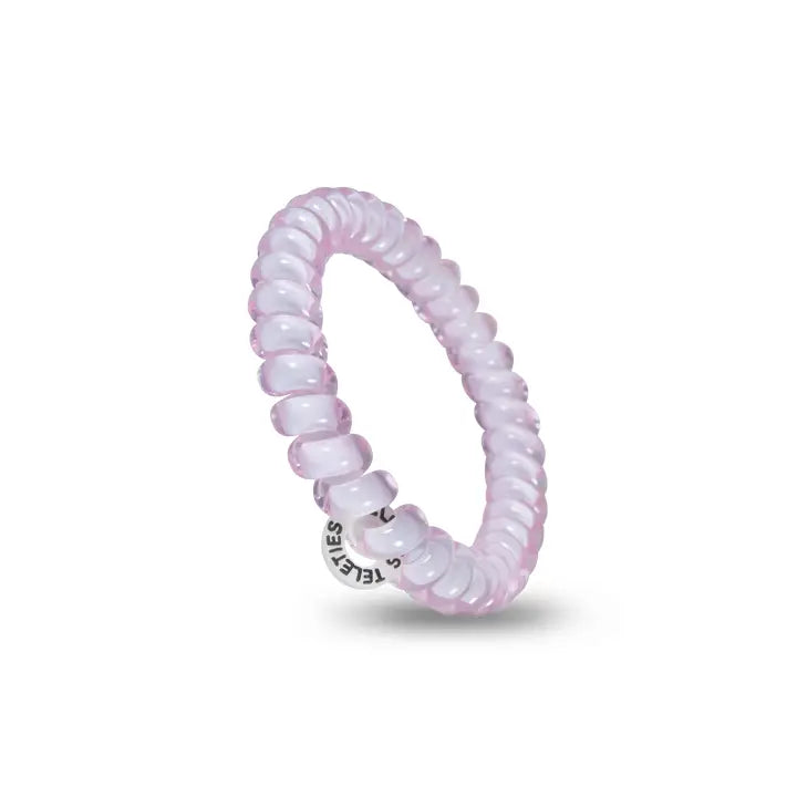 Spiral Hair Coils | Small | Rose Water Pink Hair Ties