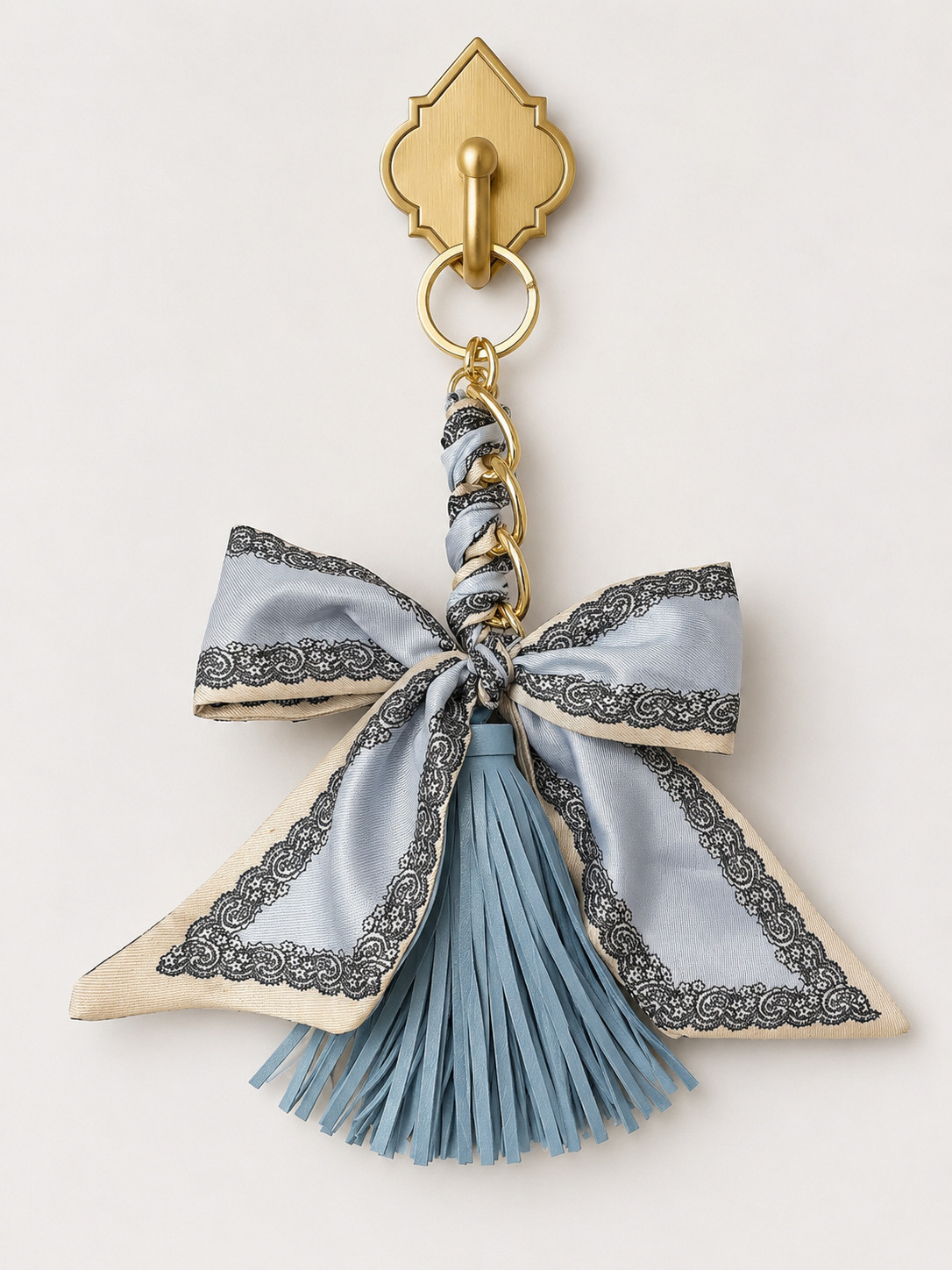 Scarf Tassel Bag Tag