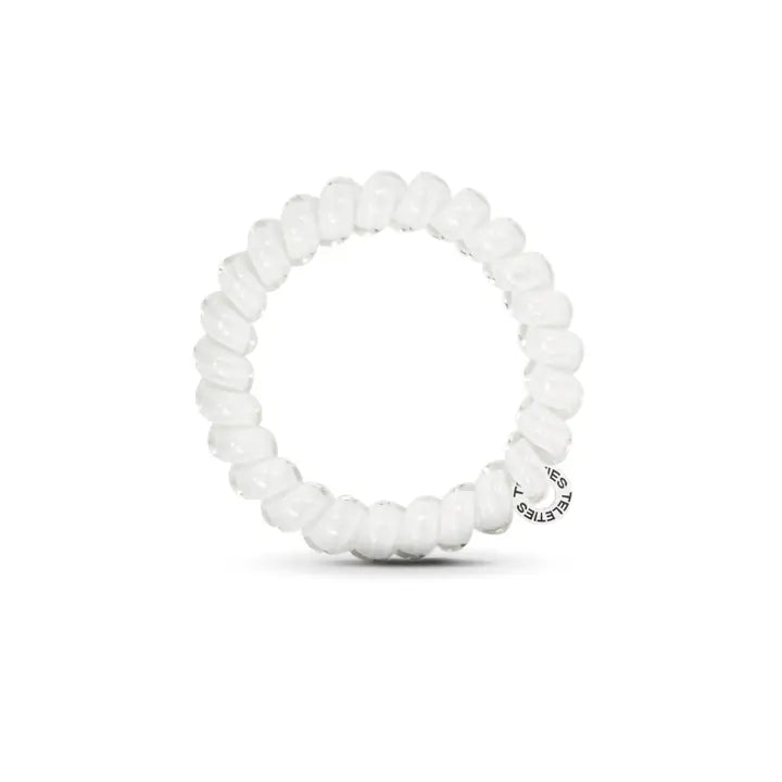 Spiral Hair Coils | Large | Coconut White Hair Ties