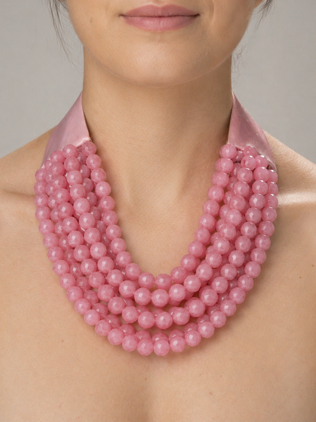 Magnetic Beaded Layered Necklace