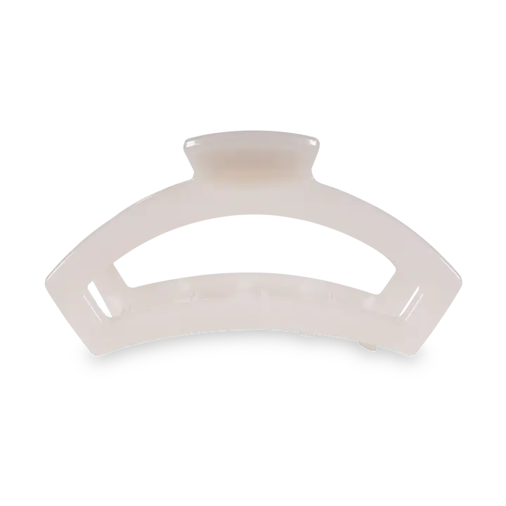 Open Hair Clip | Small | Coconut White