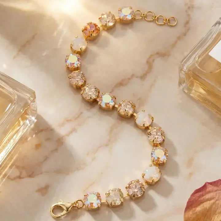Sorrelli Sienna Tennis Bracelet - Golden Godess