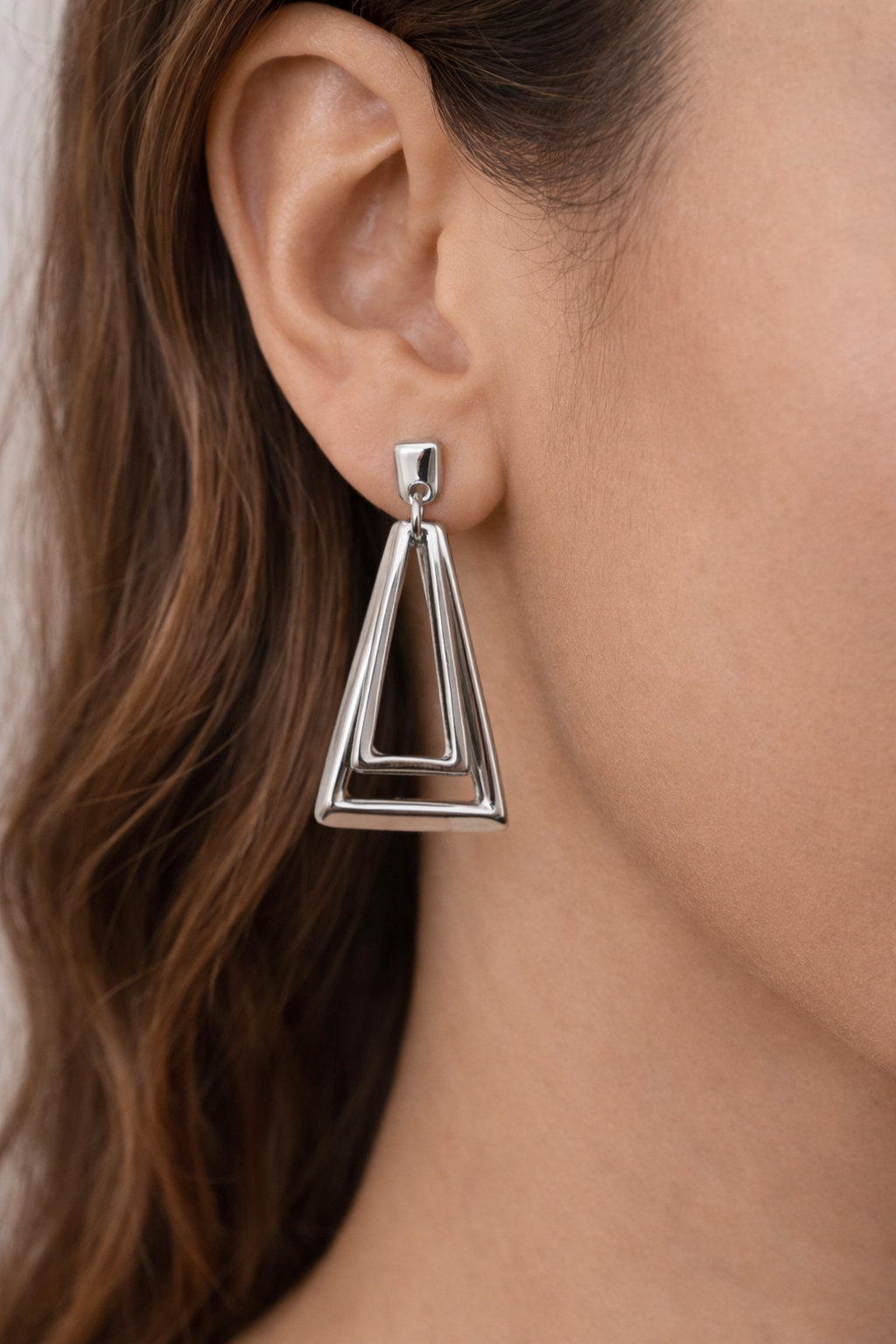 Uno de 50 Nucleo Earrings-Silver