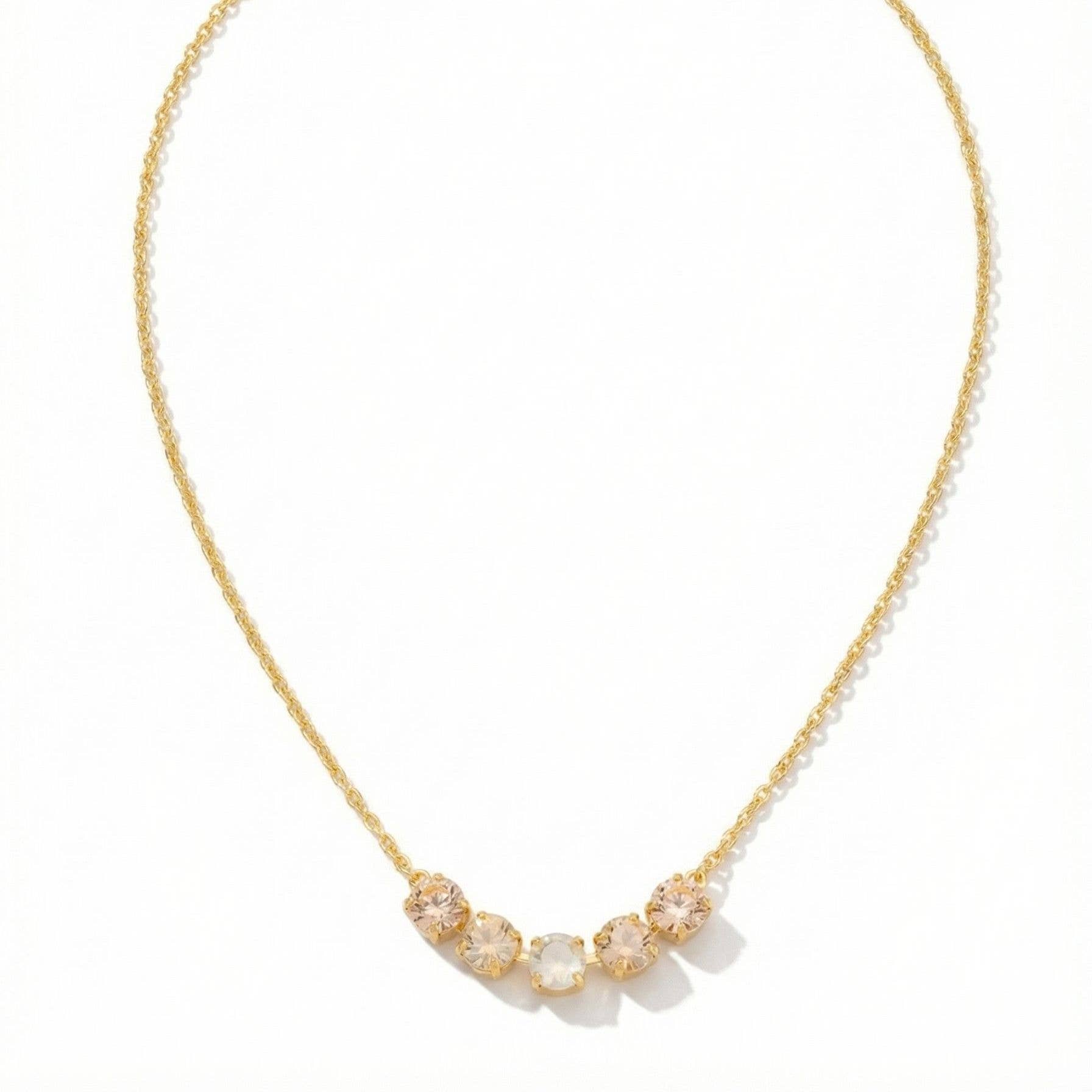 Sorrelli Shaughna Tennis Necklace - Golden Goddess