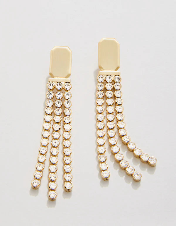 Spartina Mill Creek Earrings Crystal