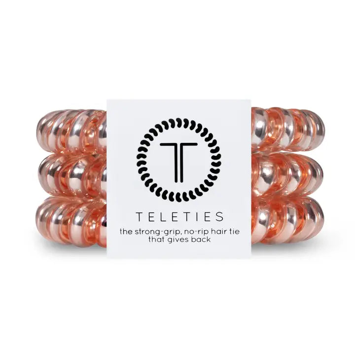 Spiral Hair Coils | Small | Millennial Pink Hair Ties