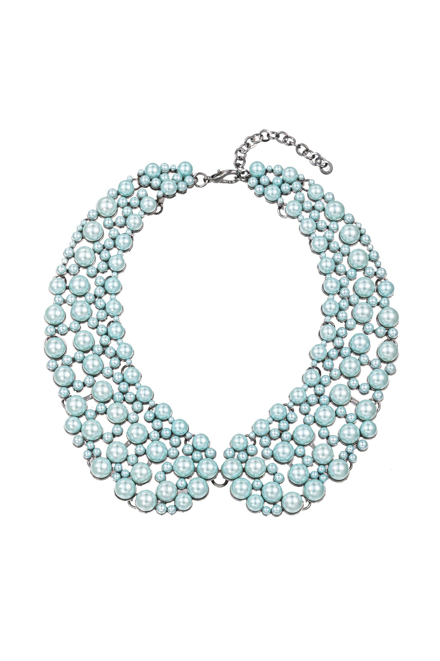 Diana Collar Necklace - Teal
