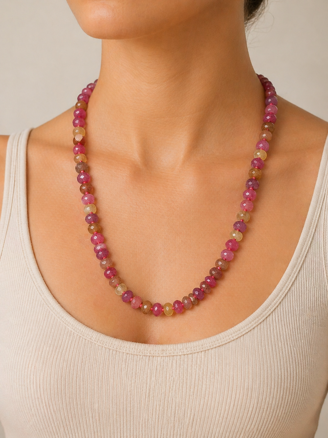 Red Stone Necklace