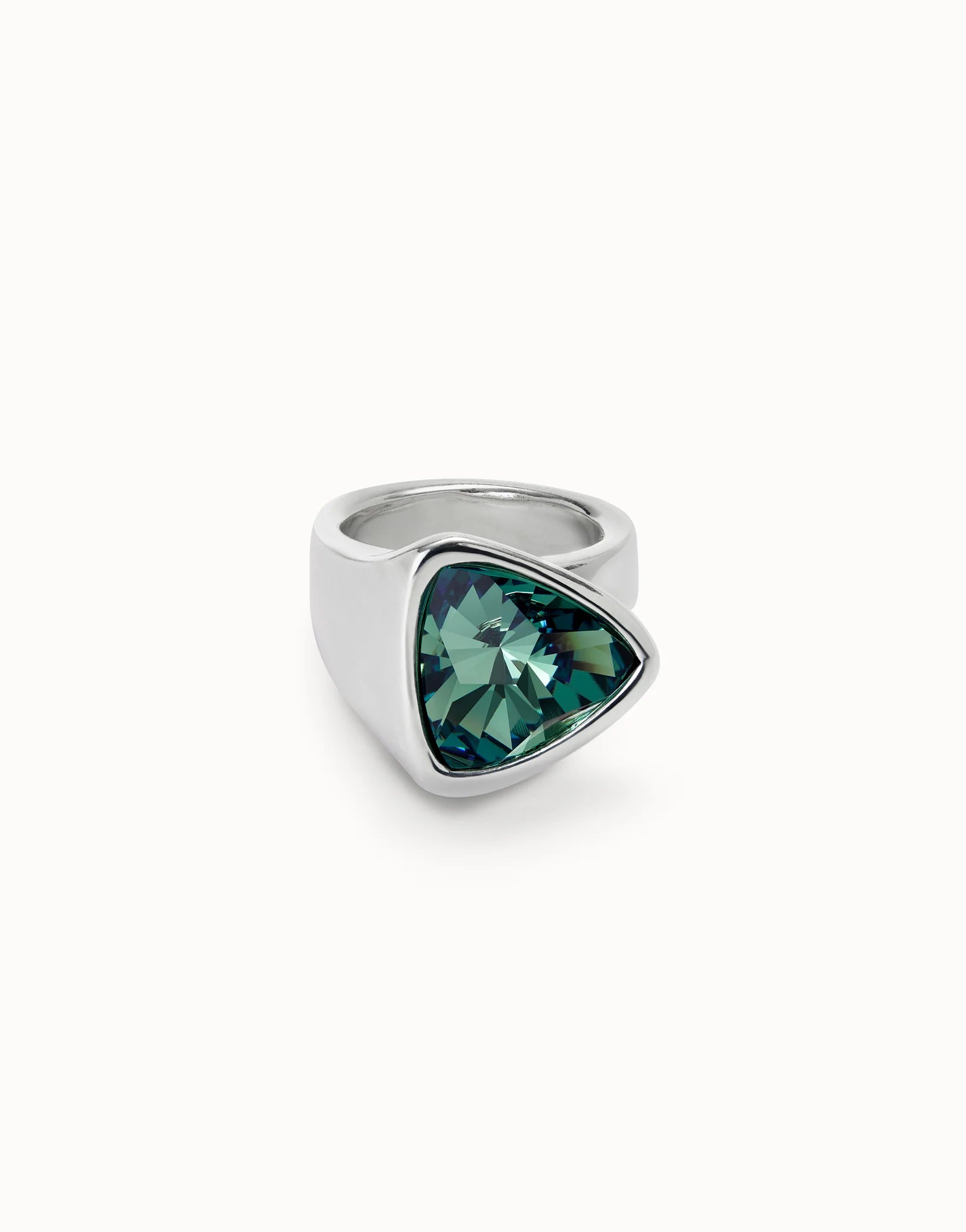 Uno de 50 Ser Original Gold Ring - Green - 15