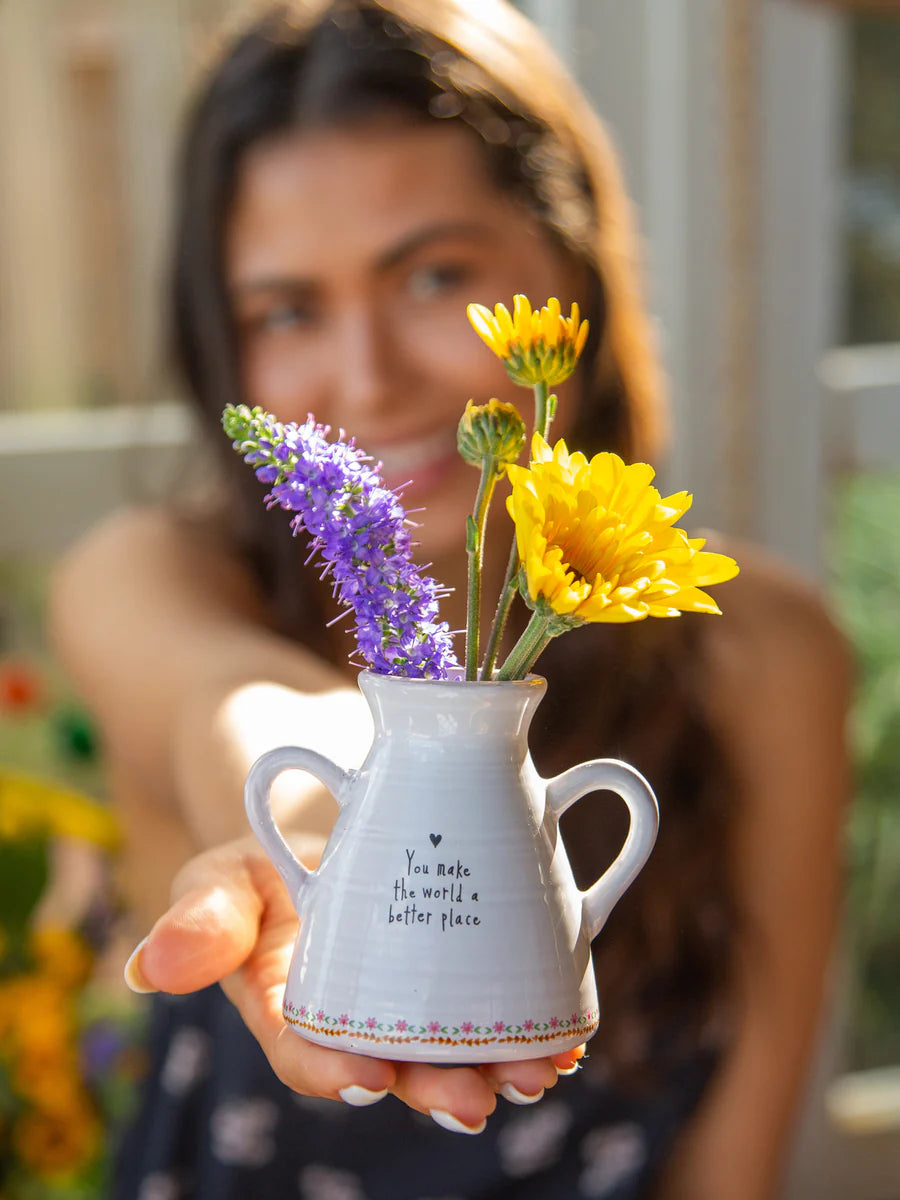 Natural Life Artisan Bud Vase