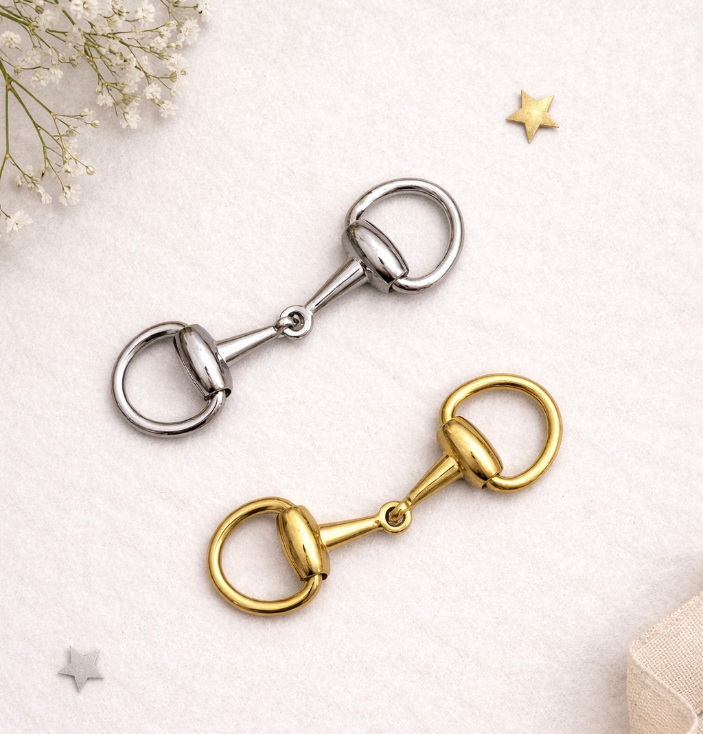 Snaffle Bit Scarf Charm