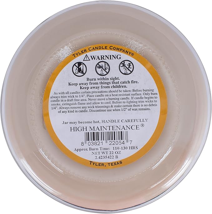 Tyler Candles High Maintenance 22oz — Accents Boutique, Marble Falls TX