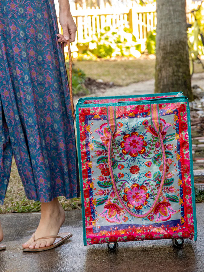 Natural Life Rolling Tote Bag