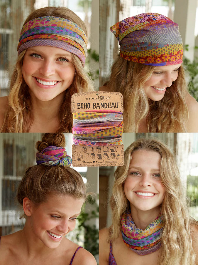 Natural Life Full Boho Bandeau Headband — Accents Boutique, Marble Falls TX