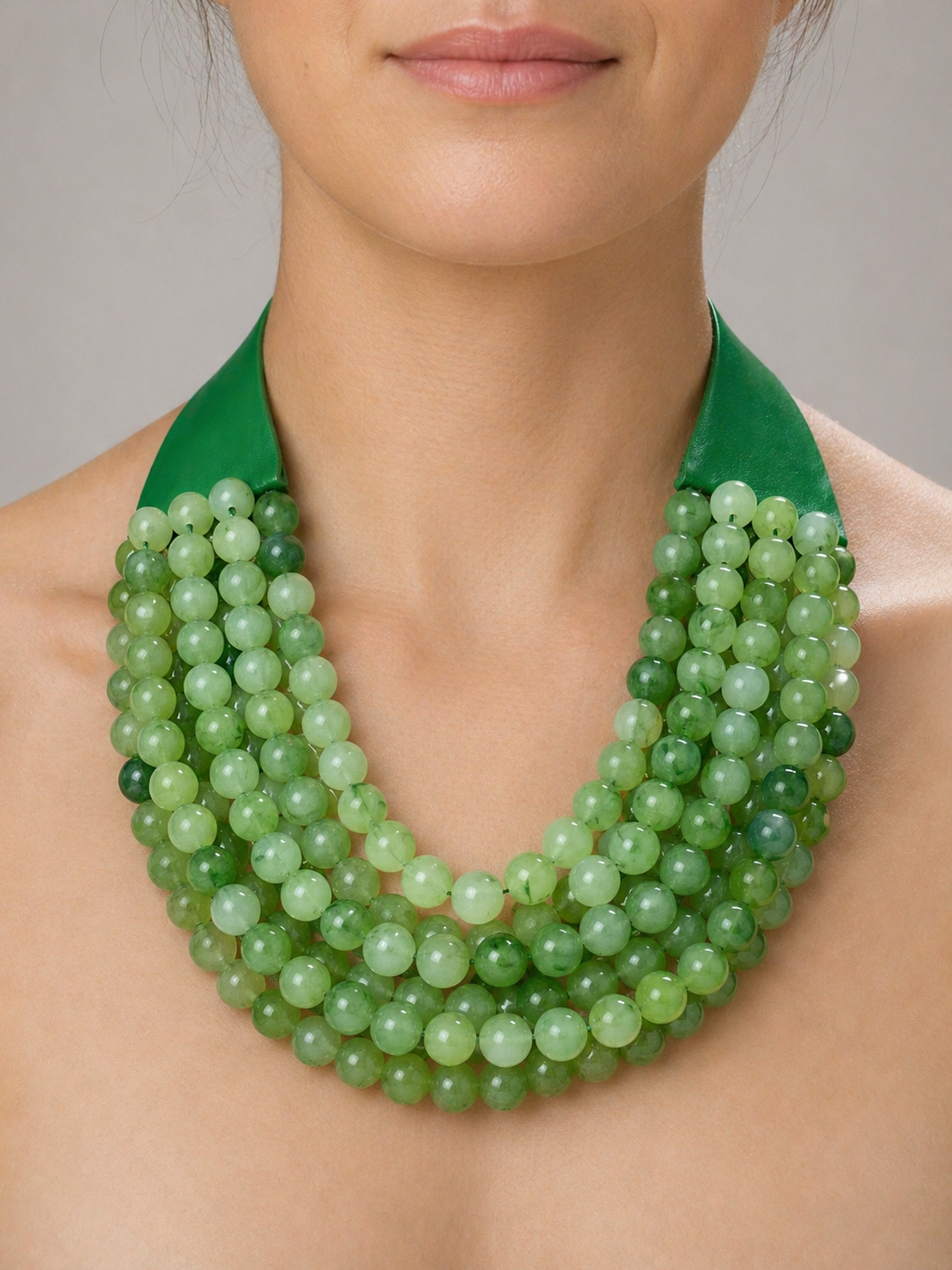 Magnetic Beaded Layered Necklace